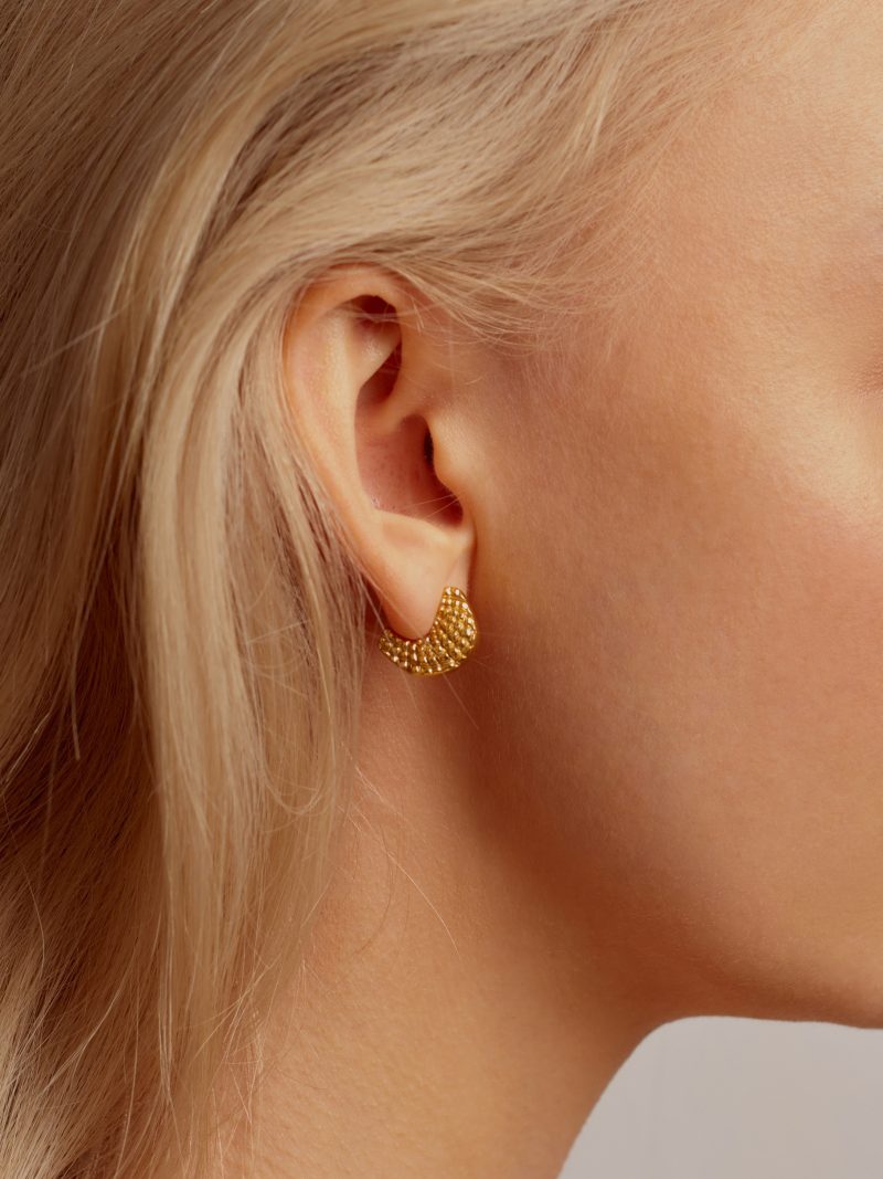 Martina Rozenberg Smira Jewelry Gold Earrings - Image 2
