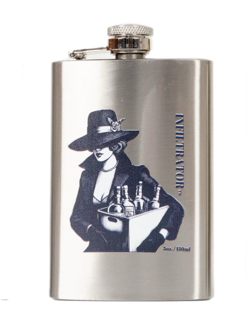 INFILTRATOR Stainless Steel Flask - Image 3