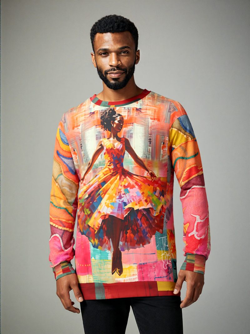 SingleTree Lane Dancing Through Harlem Ballerina Wearable Art - Image 3