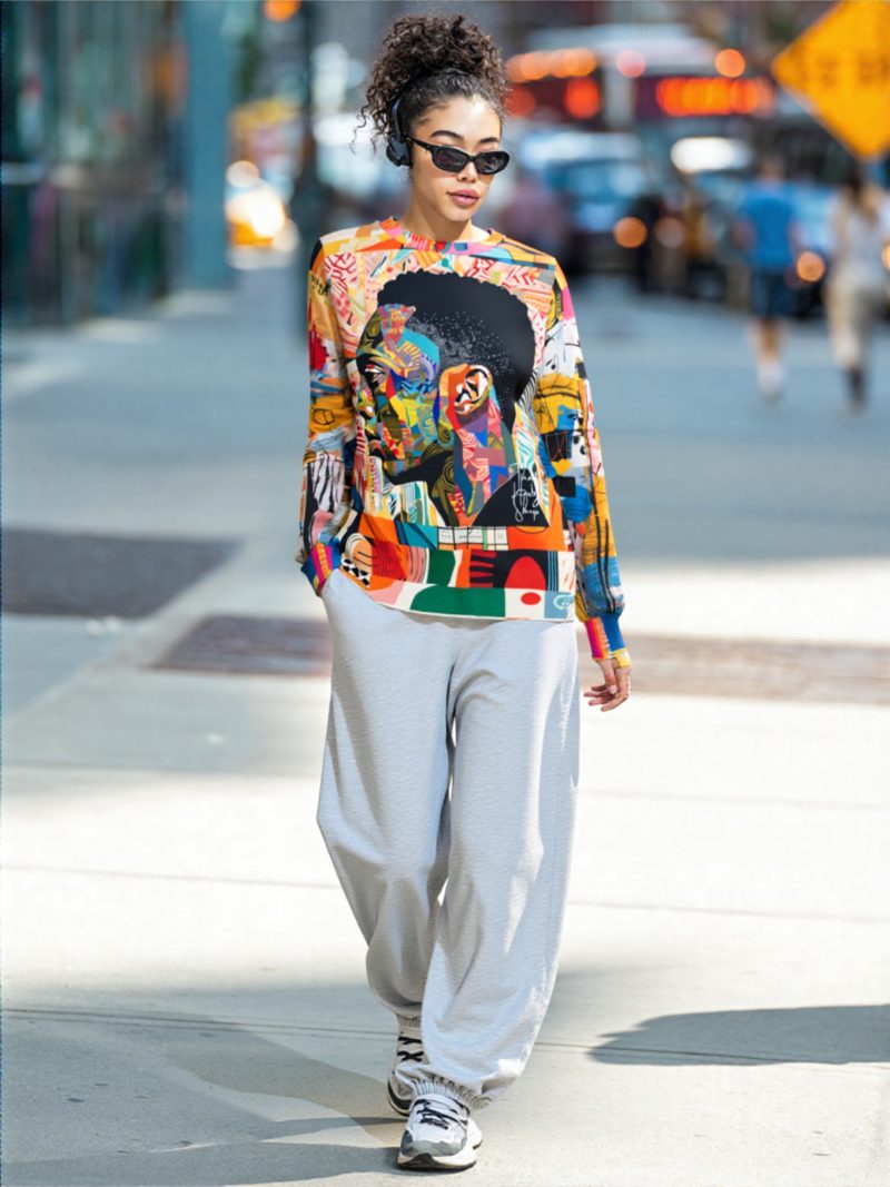 SingleTree Lane The Struggle Is Real Wearable Art Top - Image 2