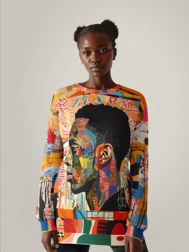 SingleTree Lane The Struggle Is Real Wearable Art Top - Image 5