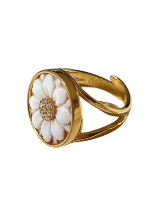 Studio Dust To Gold Italy Josephine Cameo Ring