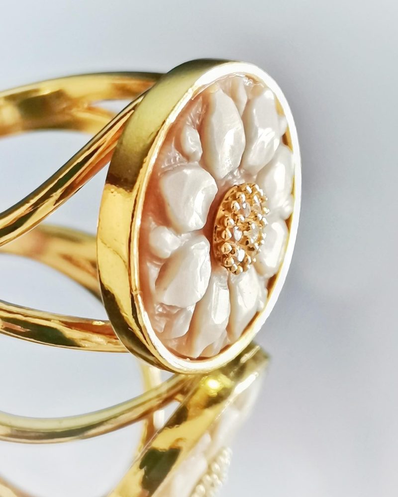Studio Dust To Gold Italy Josephine Cameo Ring - Image 6