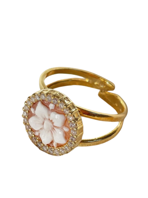 Studio Dust To Gold Annabelle Cameo Ring