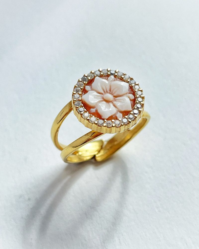 Studio Dust To Gold Annabelle Cameo Ring - Image 5