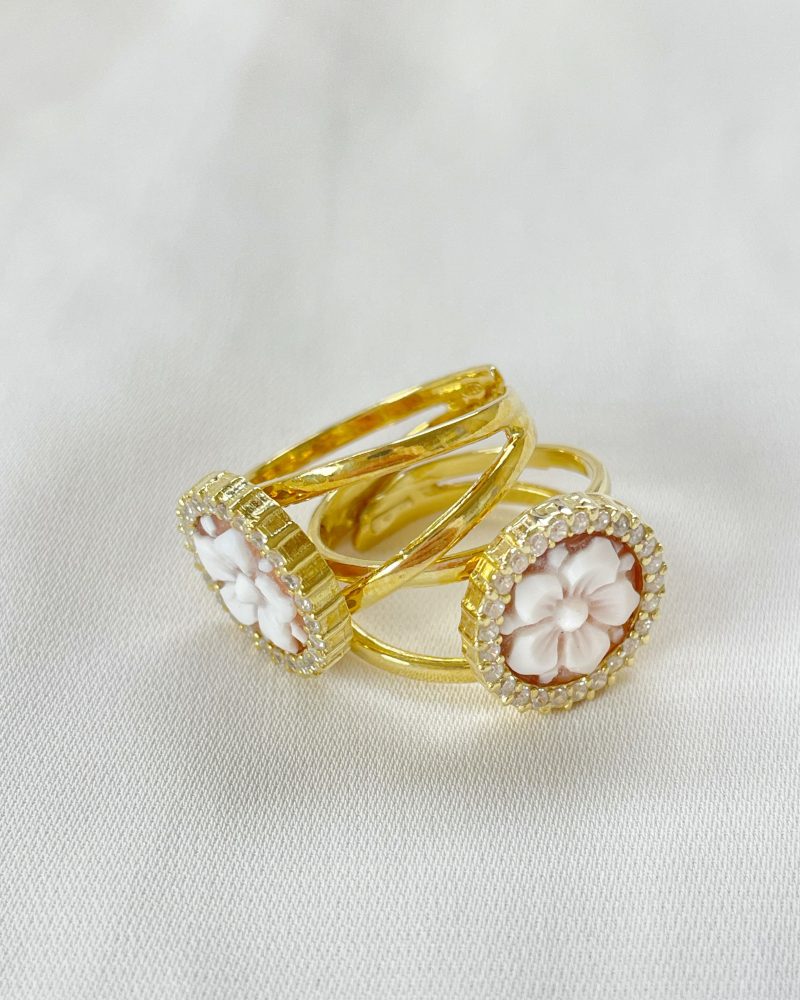 Studio Dust To Gold Annabelle Cameo Ring - Image 3
