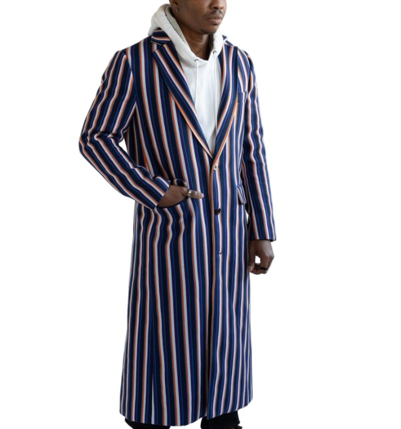 Fefeti Multi-Color Trench Coat Coat/Outerwear - Image 2