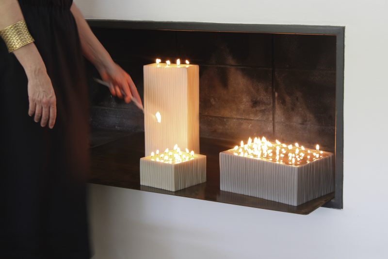 Cerabella Carreu Silent White Small Candle - Image 4