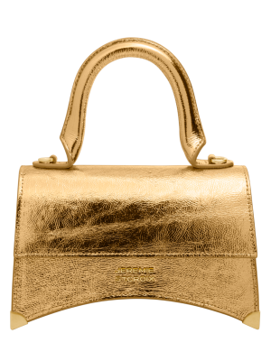JEREMIE ST.CROIX Gold Leather Small Handle