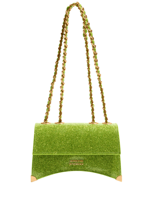 JEREMIE ST.CROIX Green Patent Leather Small Shoulder