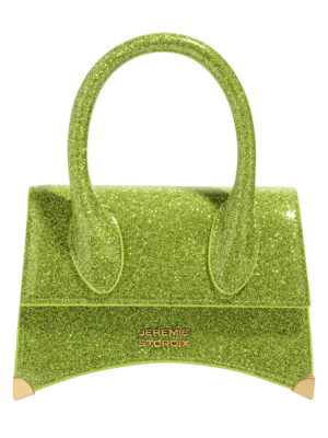 JEREMIE ST.CROIX Green Patent Leather Small Crossbody