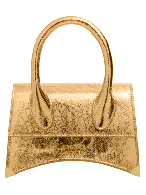 JEREMIE ST.CROIX Gold Leather Small Crossbody