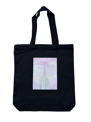 Trendmix Studio By Laura Black Canvas Tote