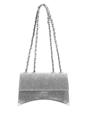 JEREMIE ST.CROIX Silver Patent Leather Small Shoulder
