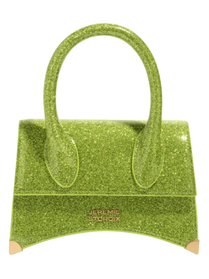 JEREMIE ST.CROIX Green Patent Leather Small Crossbody
