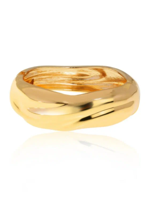 Jewellery Bar Gold Round Bangle