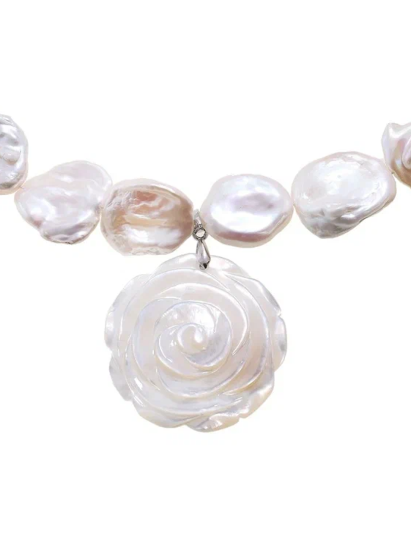 Jewellery Bar White Pear Necklace - Image 2