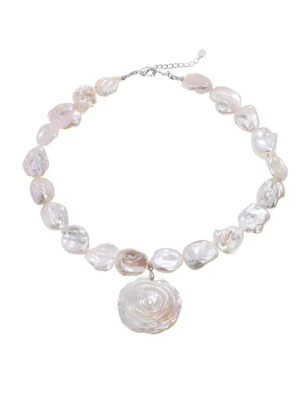 Jewellery Bar White Pear Necklace