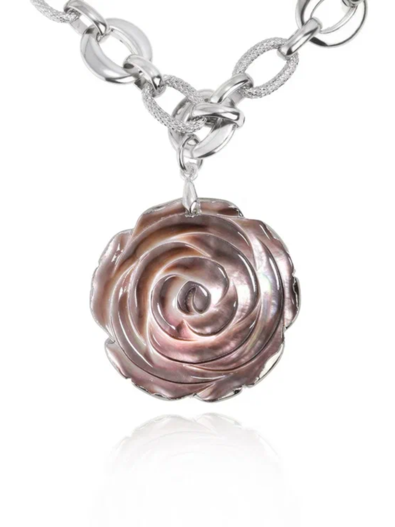Jewellery Bar Purple Pear Necklace - Image 3