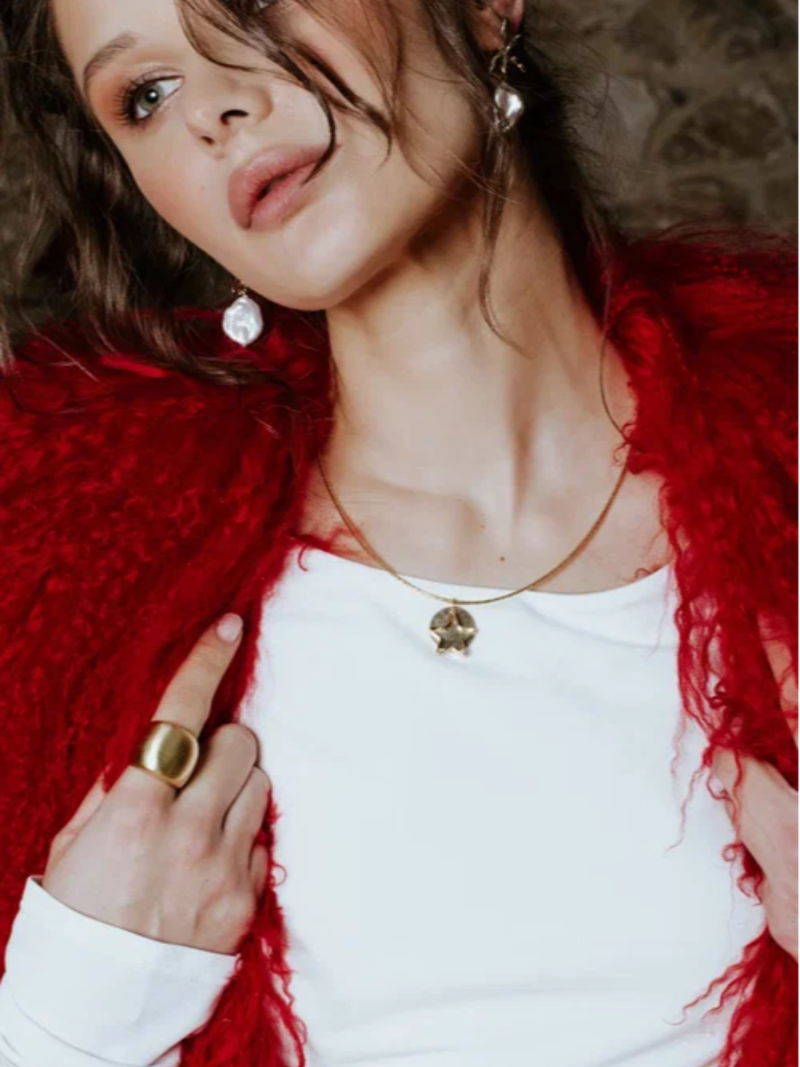 Jewellery Bar Gold Round Necklace - Image 2