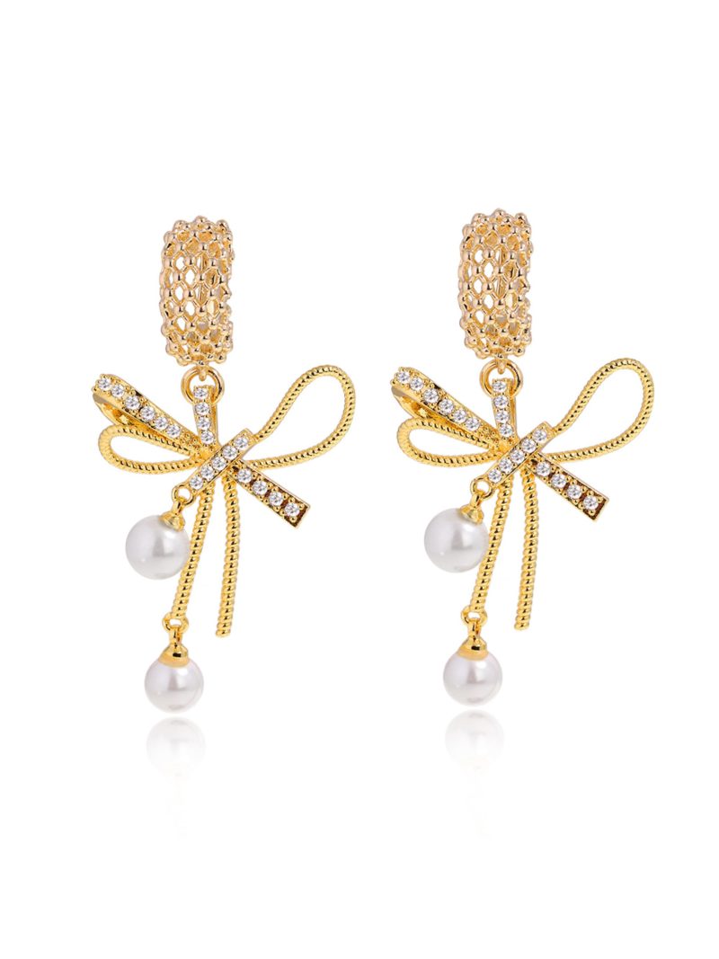 Jewellery Bar Gold Crystal Earrings