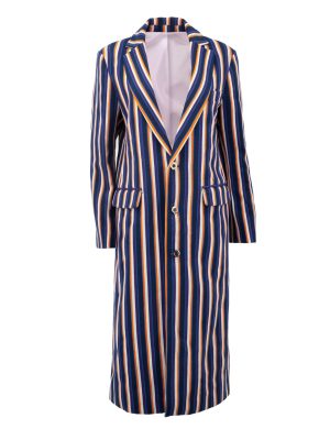 Fefeti Multi-Color Trench Coat Coat/Outerwear
