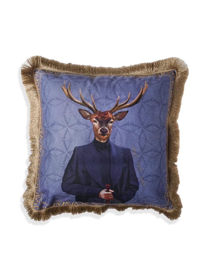 Vitelli Design Studio Gentlemen & Roman Decorative Throw Pillow Cover - Image 2
