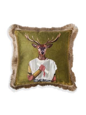 Vitelli Design Studio Gentlemen & Roman Decorative Throw Pillow Cover
