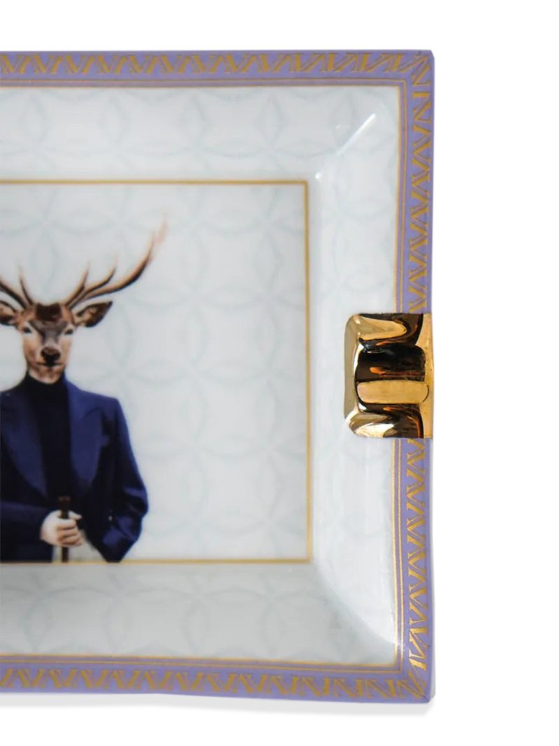 Vitelli Design Studio Gentleman Porcelain Ashtray - Image 3