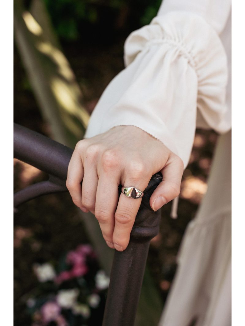 Jewellery Bar Silver Heart Ring - Image 2