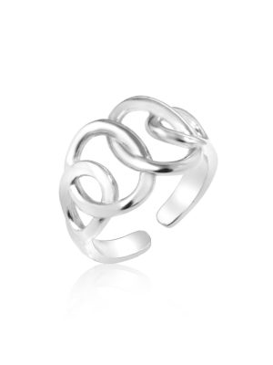 Jewellery Bar Silver Brass Ring