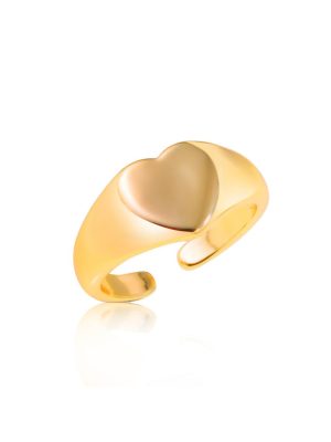 Jewellery Bar Gold Heart Ring