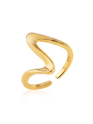 Jewellery Bar Gold Brass Ring