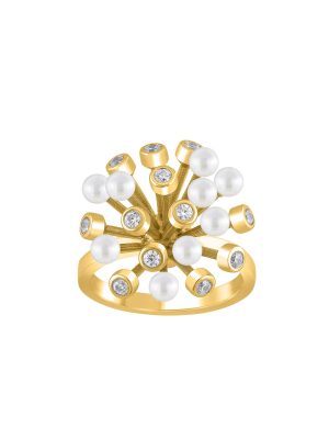 Cyntia Tomi Yellow Lab Grown Diamond Ring