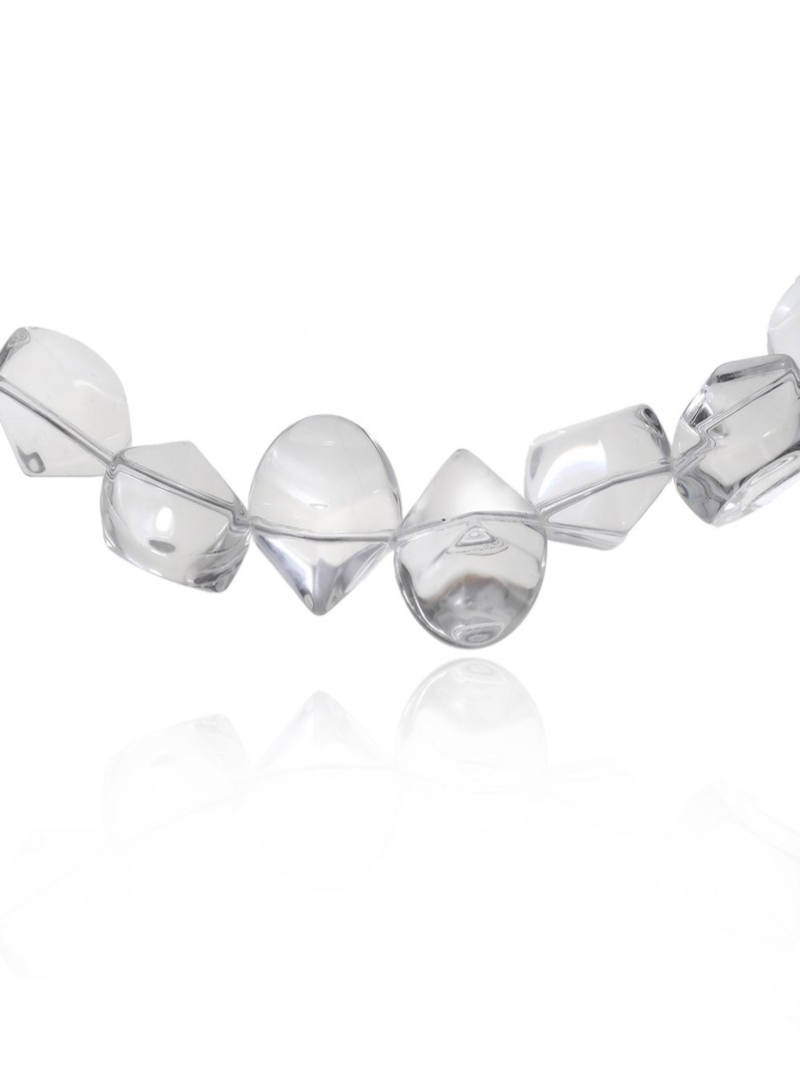 Jewellery Bar White Crystal Bead Strand - Image 2