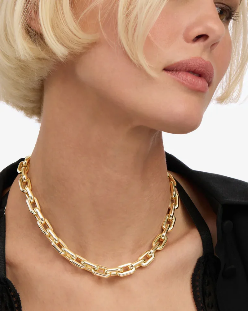 House Of 29 X Melinda Maria Frankie Chain Necklace 16" - Image 2
