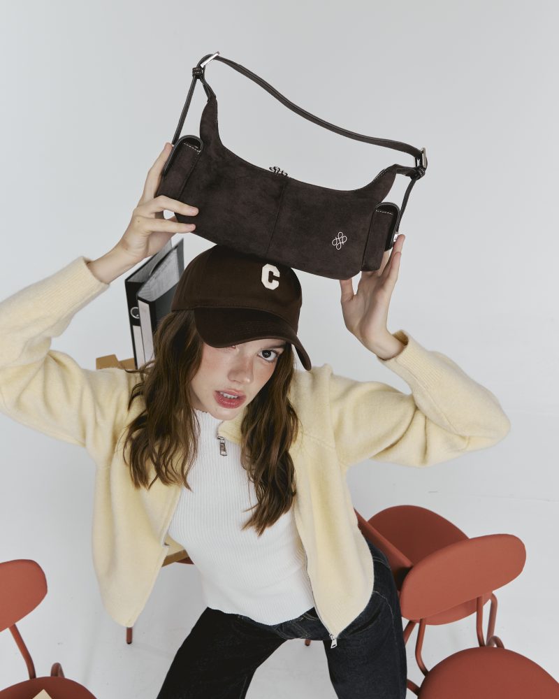 PATH T CHA Harper Hobo - Suede Wood - Image 4