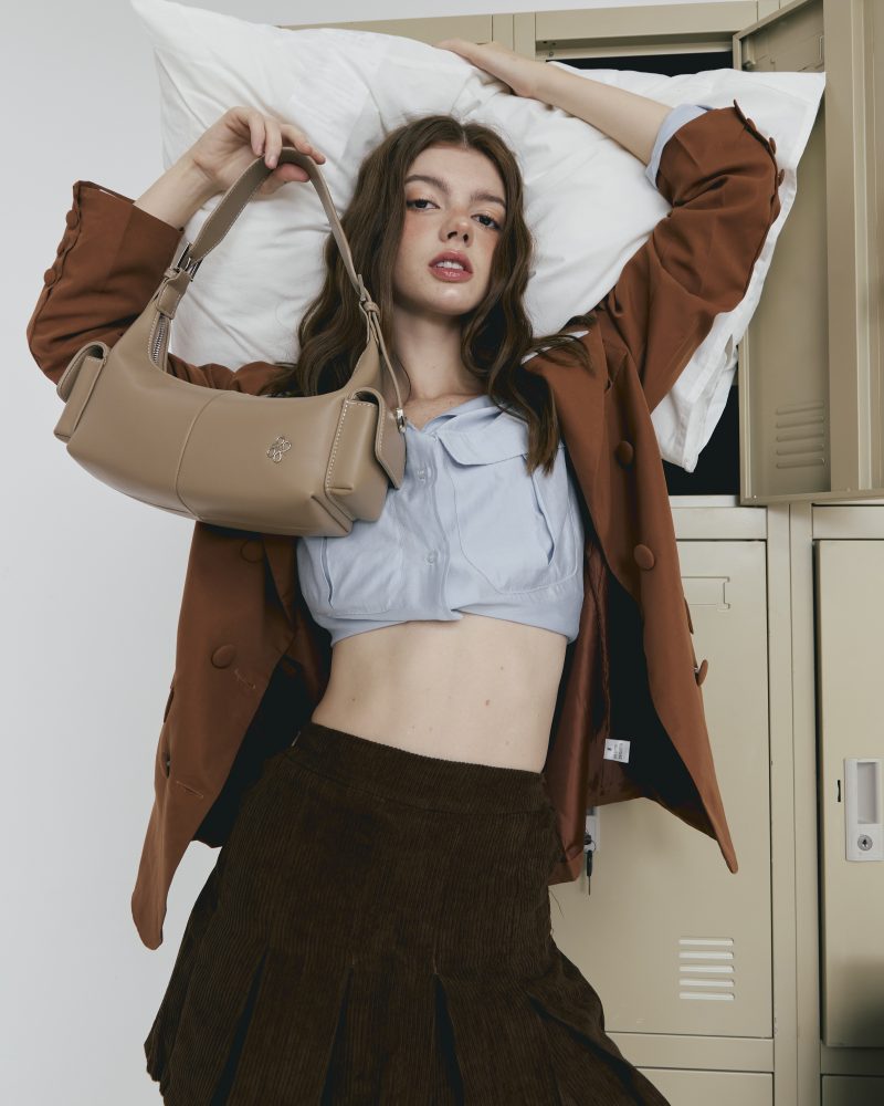 PATH T CHA Harper Hobo - Taupe - Image 2
