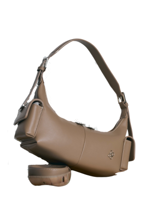 PATH T CHA Harper Hobo - Taupe