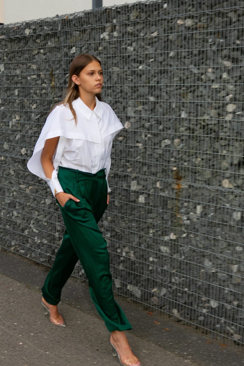 Sedlackova Green Boyfriend Pants - Image 2