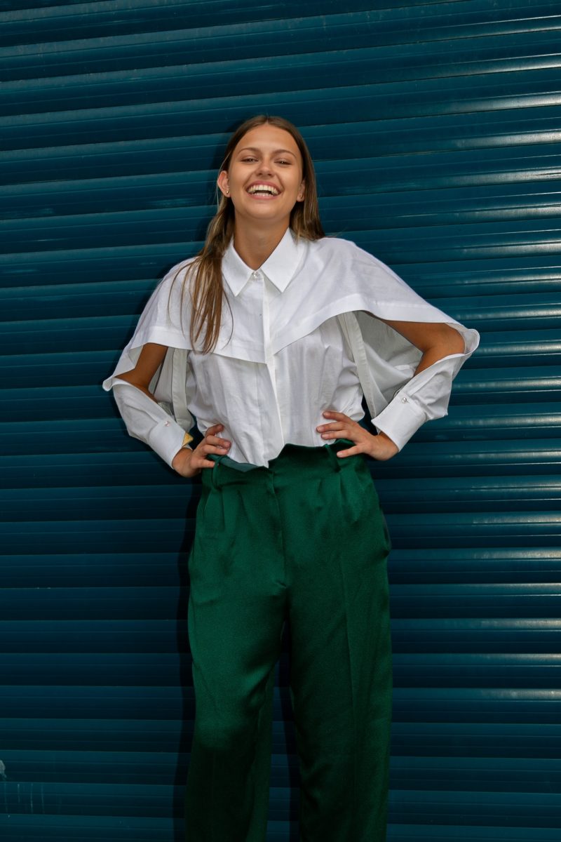 Sedlackova Green Boyfriend Pants - Image 4