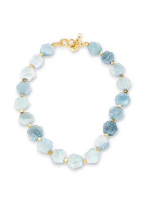 Kybele Studio Blue Aquamarine Necklace