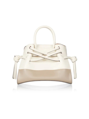 FUNDAO Darrel Medium Two-Tone In Ivory-Taupe