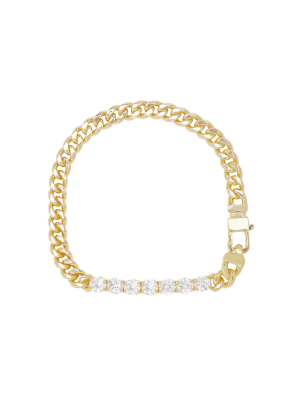 House Of 29 X Melinda Maria Julian Loves Diamonds Bracelet 7.5"