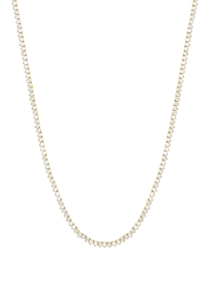 House Of 29 X Melinda Maria Baby Not Your Basic Tennis Necklace 16"