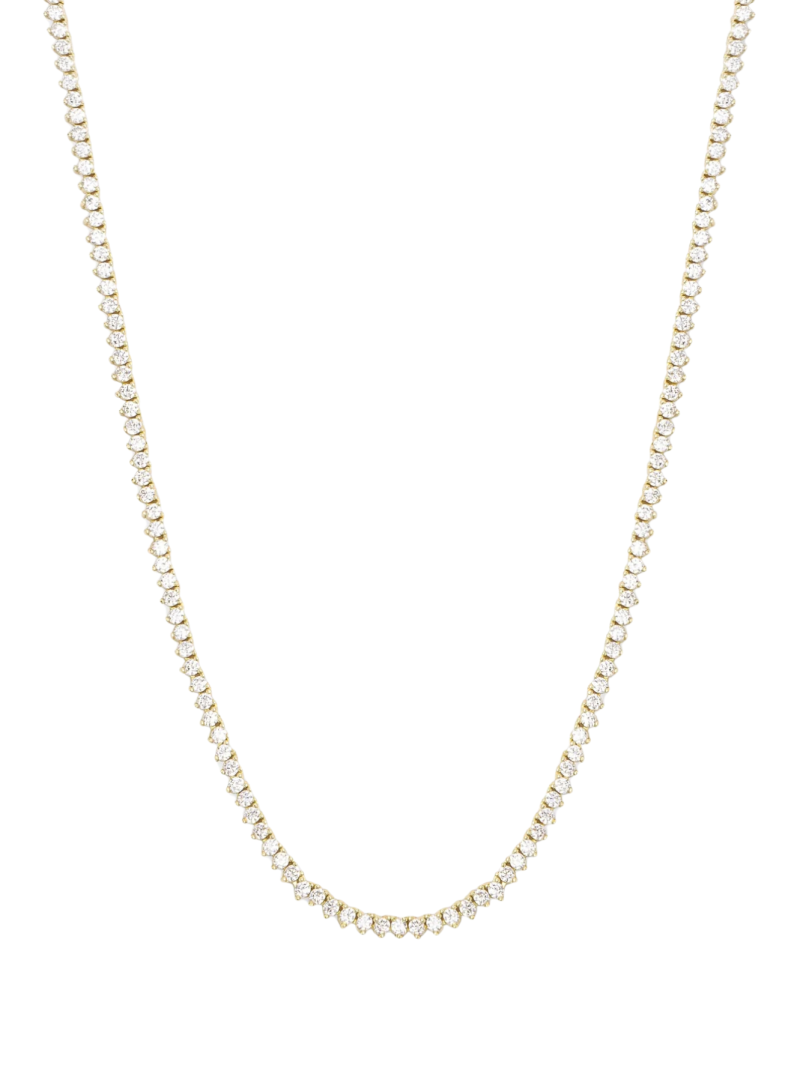House Of 29 X Melinda Maria Baby Not Your Basic Tennis Necklace 16"