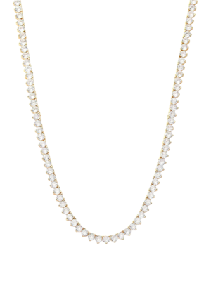 House Of 29 X Melinda Maria Not Your Basic Tennis Necklace 18"