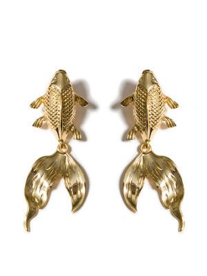 Kybele Studio Koi Fish Statement Earrings