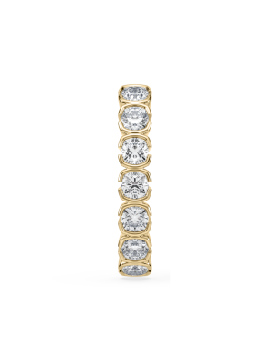 SETTE Jewelry Muse 14K Lab Diamond Cushion Diamond Arc Earring