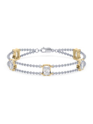 SETTE Jewelry Revel Radiant Lab Diamond Bracelet
